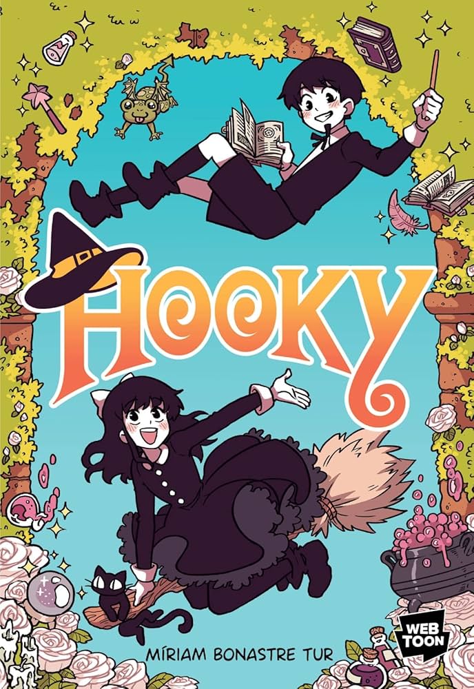 Hooky (series) by Míriam Bonastre Tur (book cover)